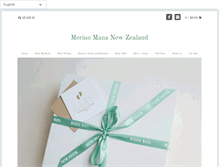 Tablet Screenshot of merinomana.co.nz